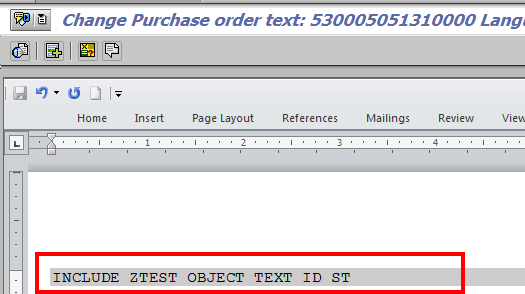 Sap Standard Text Example SAP – Standard Text Functionality – Transaction SO10 | PortSAP Blogging
